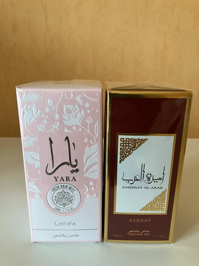 Lot de  parfum cheveux 50ml femme