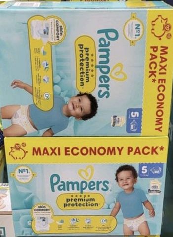 Couches pampers premium protection T5