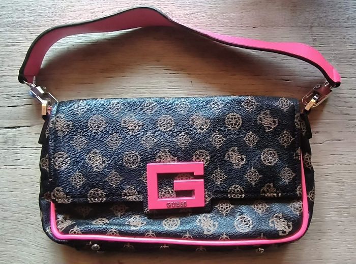 Guess sac à main femme marron multi couleur Authentique