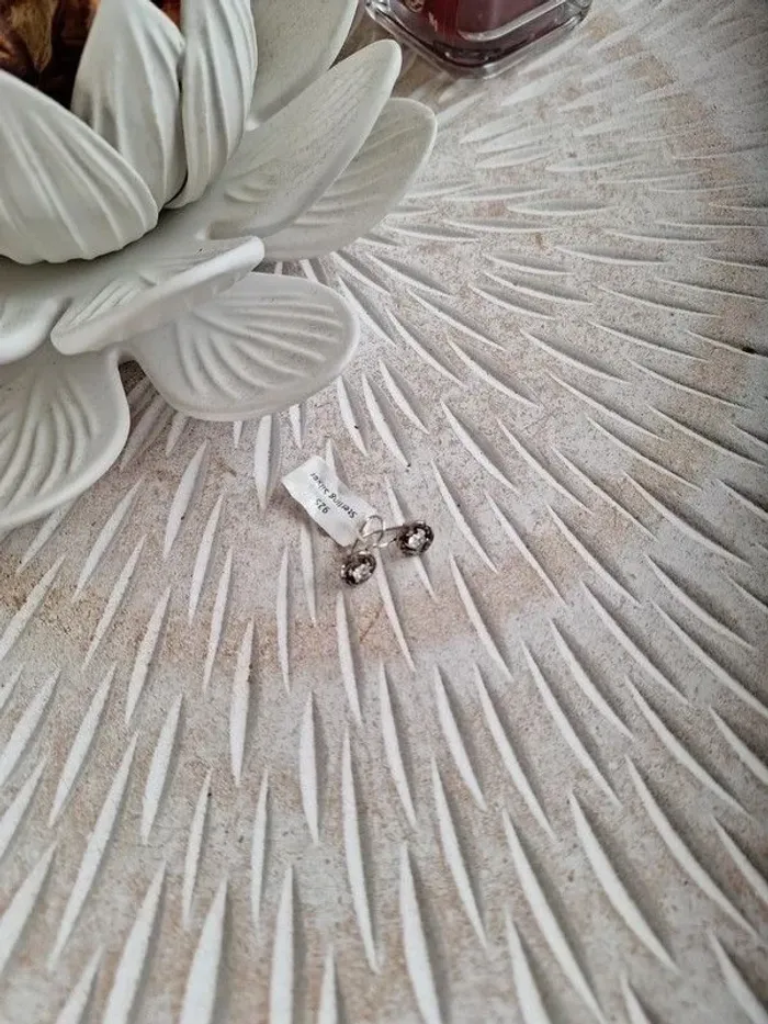 Boucle d'oreille en argent - photo numéro 2