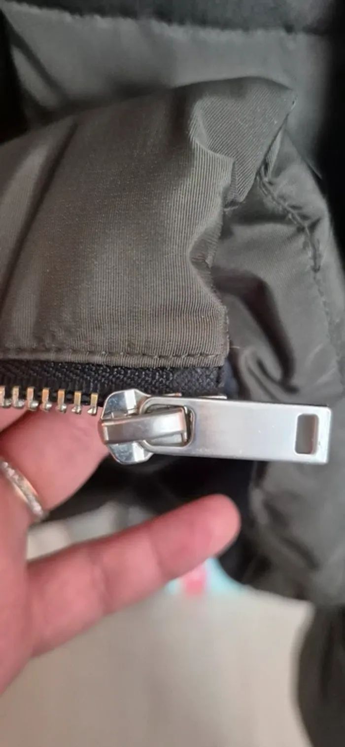 Manteau doudoune hiver kaki Cache Cache 42 - photo numéro 7