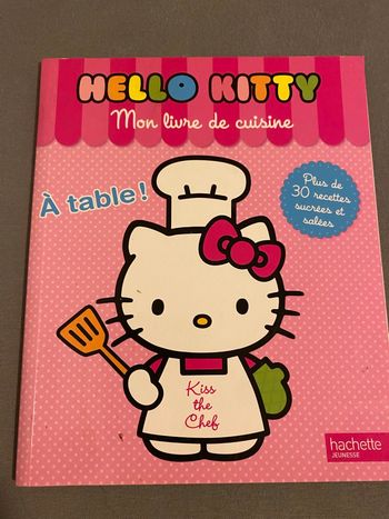 Hello kitty, mon livre de cuisine