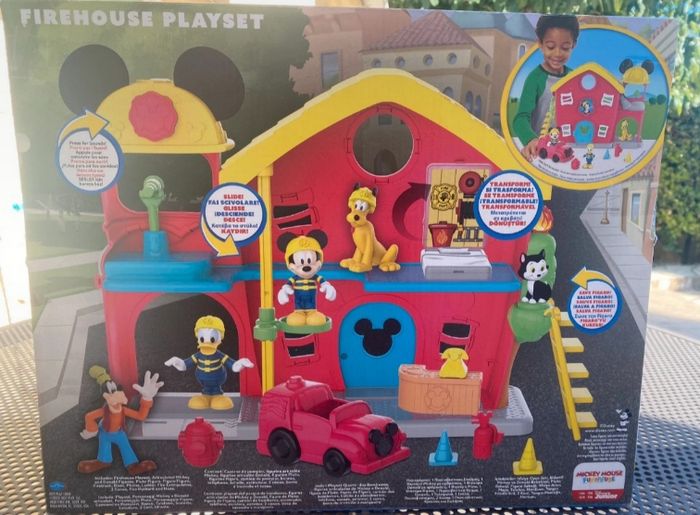 Disney la caserne de pompier Mickey neuve - photo numéro 4