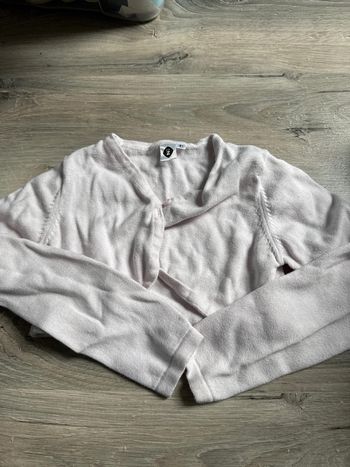 Boléro 8 ans fille rose pale génération z