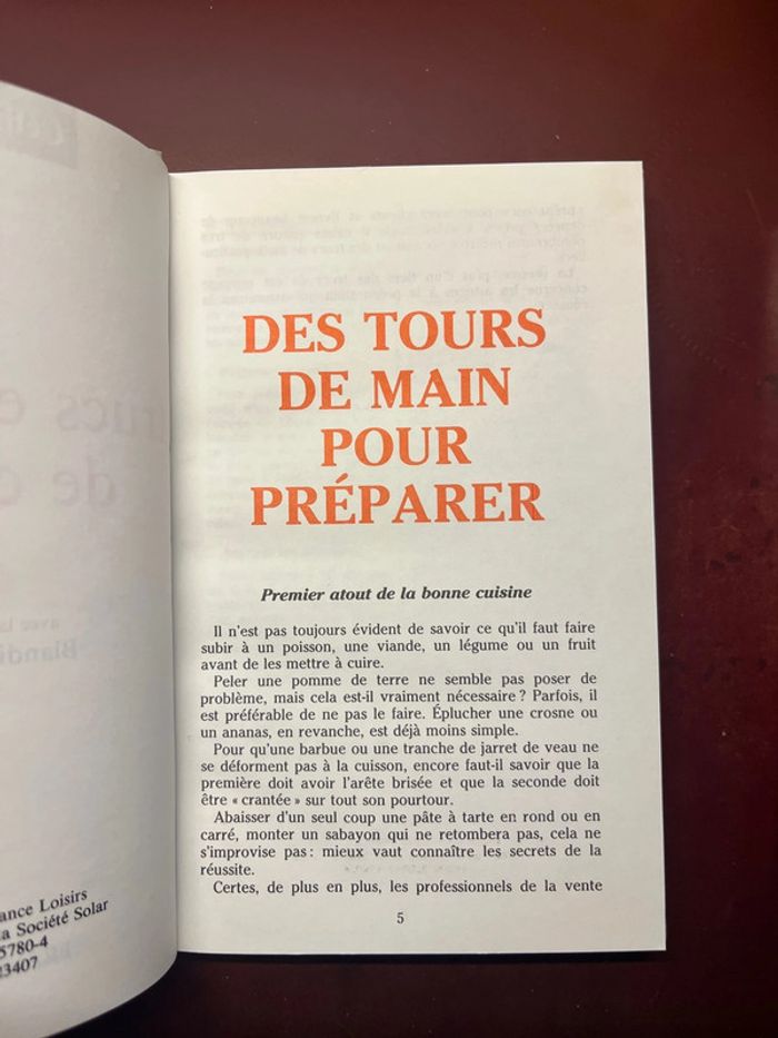 Livre de cuisine traditionnelle “Trucs et astuces de cuisine” - photo numéro 5
