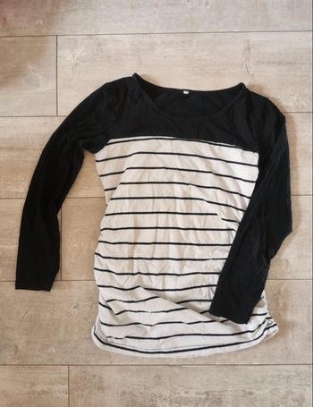 T-shirt manches longues grossesse