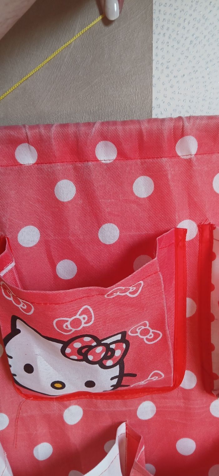 Toile rangement hello kitty - photo numéro 7