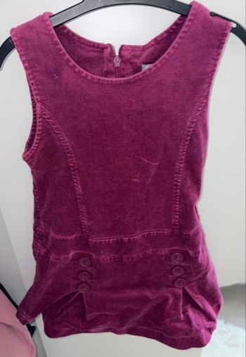 Robe vynil fraise 4 ans 