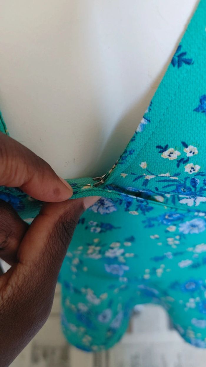 Blouse portefeuille décolleté - photo numéro 6
