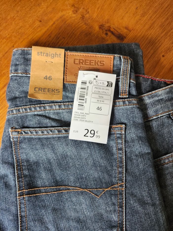 jeans T46 creeks - photo numéro 2