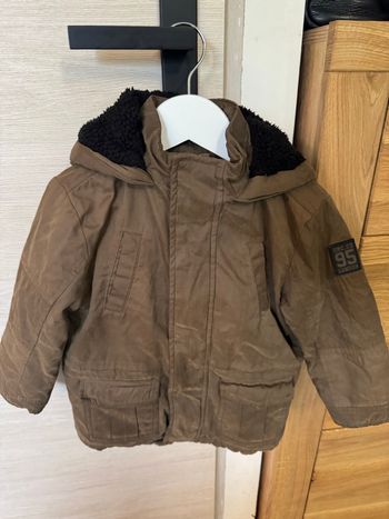 Manteau kaki doublé orchestra 