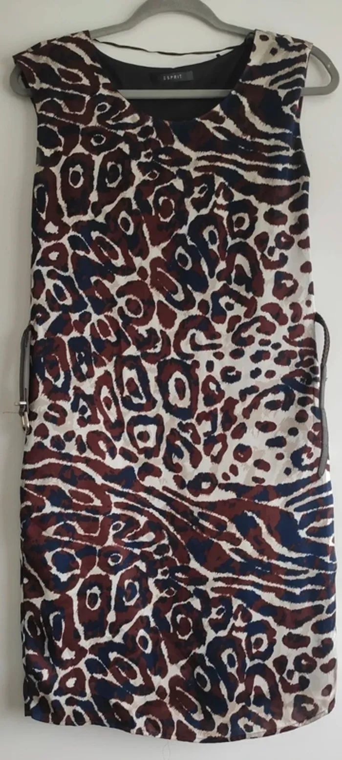 Robe d'été léopard satinée- Drop Sauvage - photo numéro 4