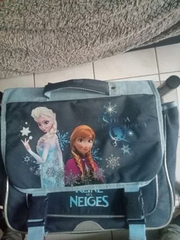 Cartable Disney reine de neige