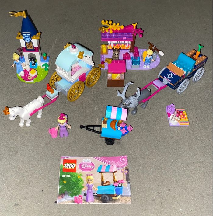Lot X5 Lego Disney Princess 30116 + 41062 + 41159 + 41166 + 43180 + 43175 + 43189 - photo numéro 3