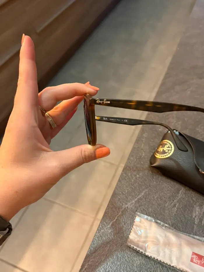 Lunettes soleil Rayban gatsby rondes - photo numéro 6