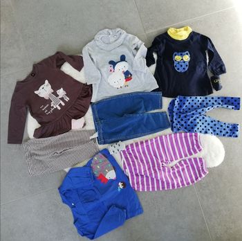 Ensemble fille 12 mois