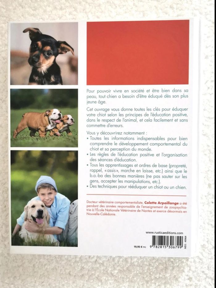 Livre Le petit traité Rustica de l'éducation du chiot et du chien - photo numéro 2