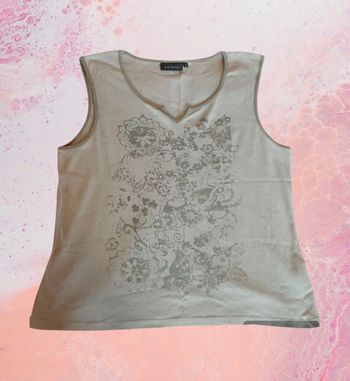 Débardeur femme kaki taille 46