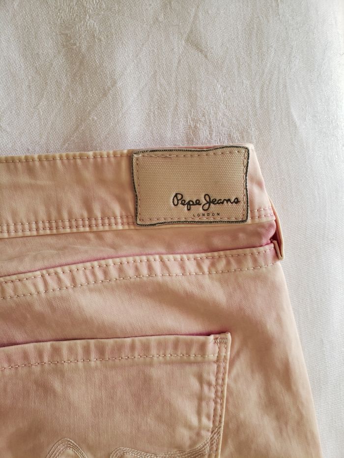 Jeans rose pâle femme Pepe Jeans - photo numéro 5