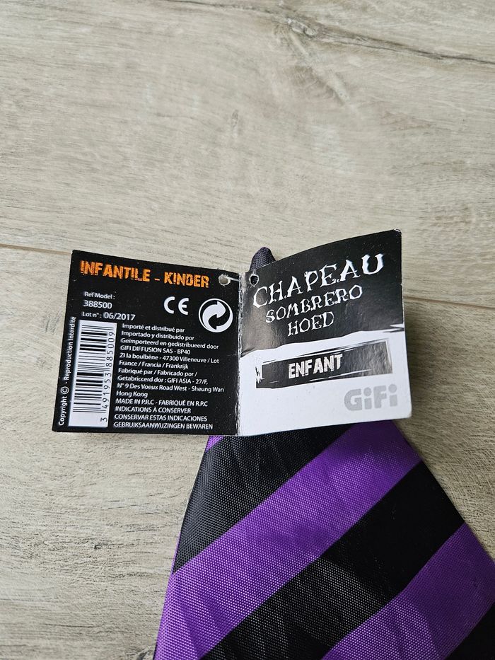 Chapeau Halloween enfant Neuf - photo numéro 3