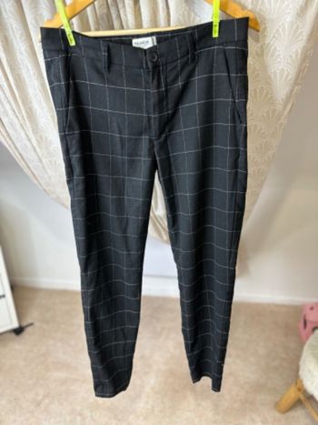 Pantalon à carreaux