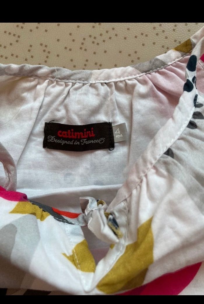 T-shirt Débardeur Catimini 4 ans - photo numéro 4