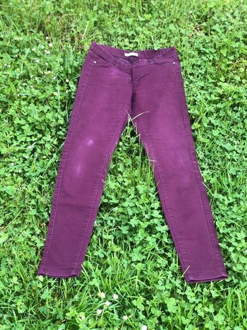 Pantalon violet camaïeu