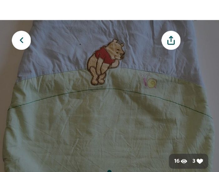 Gigoteuse Winnie l'ourson 0-6 mois