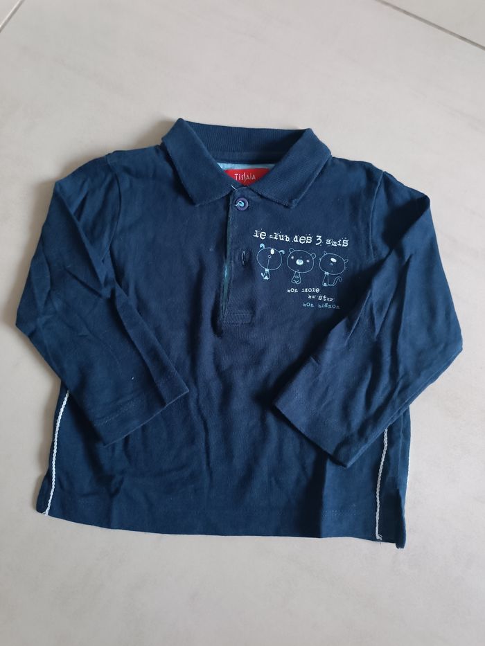 Polo manches longues