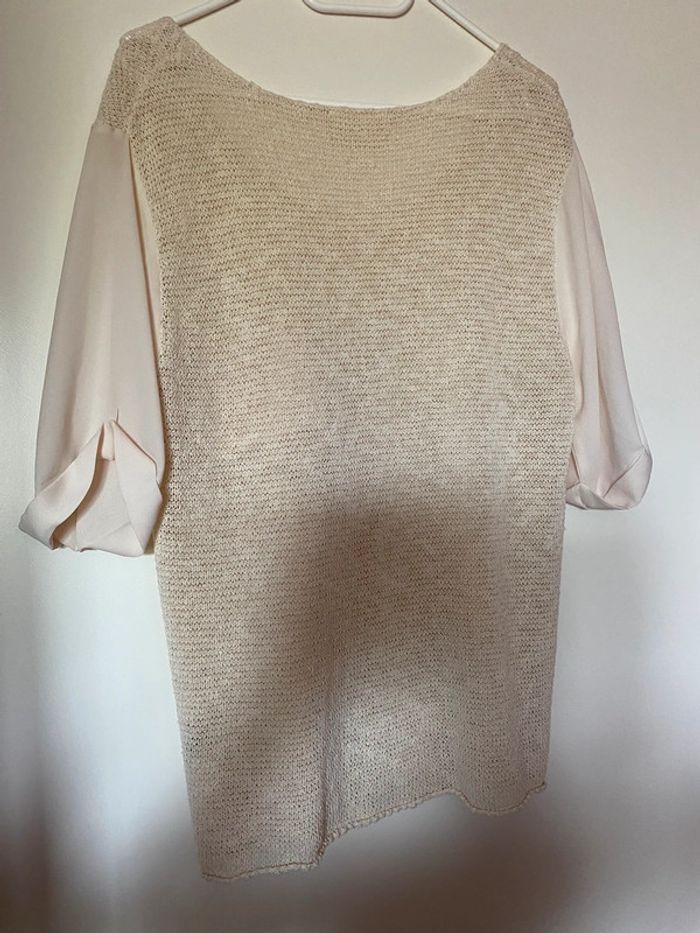 Haut american vintage beige - photo numéro 3