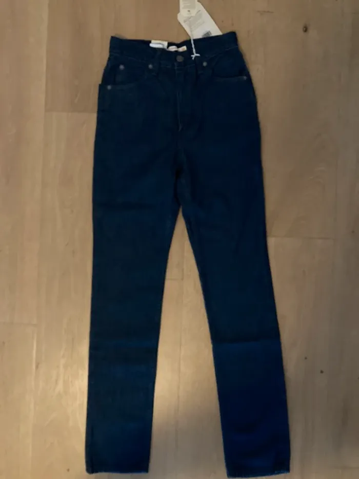 Levi’s 70s high straight ultra high rise slim straight leg couleur brut - photo numéro 4