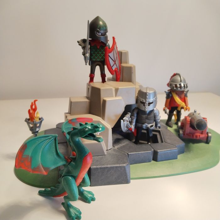 Playmobile chevalier dragon - photo numéro 3