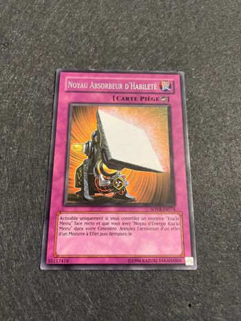 Carte Yu Gi Oh ! Noyau Absorbeur D'habileté SOVR-FR074