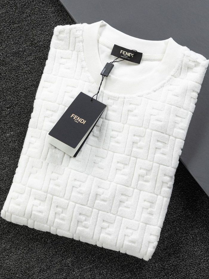 T-shirt FENDI blanc - Relax Fit - photo numéro 6