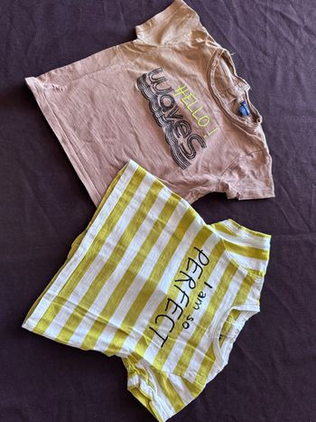 Lot 2 t-shirt So perfect 18 mois