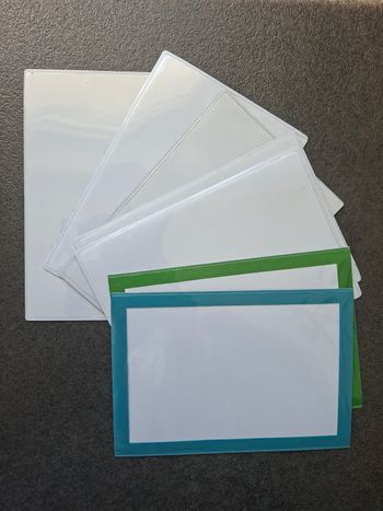 Cadres photos magnétiques,  10x15cm,  lot de 7