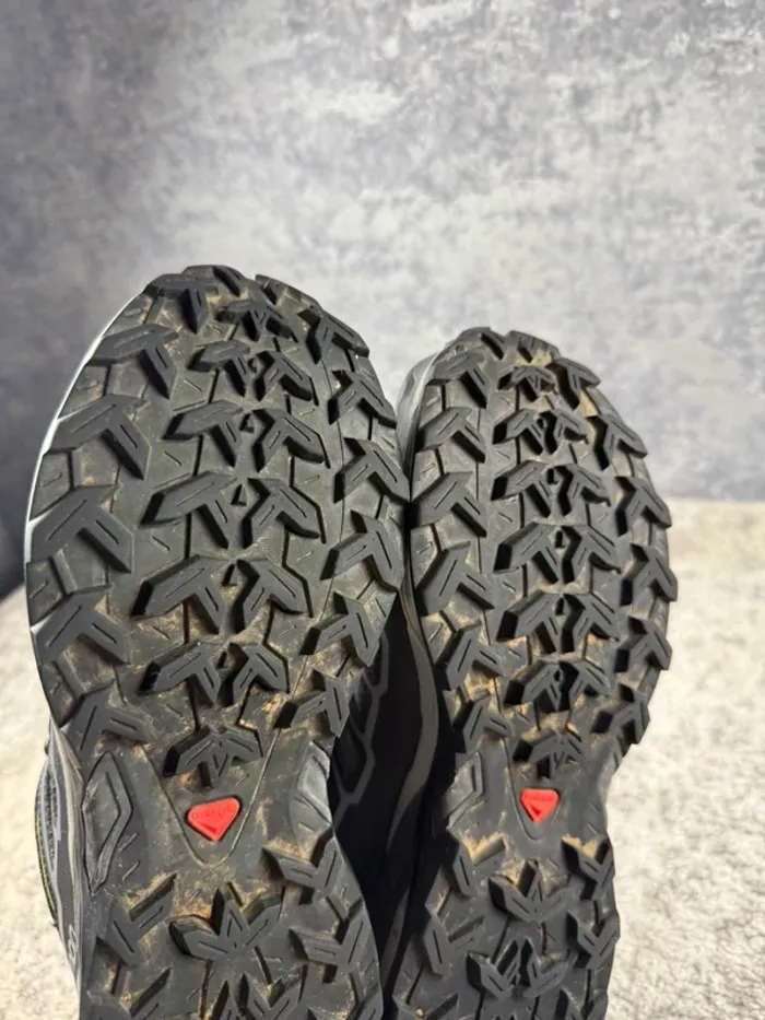 Salomon X Ultra 2 Gore-Tex - Black & Grey & Yellow - photo numéro 10