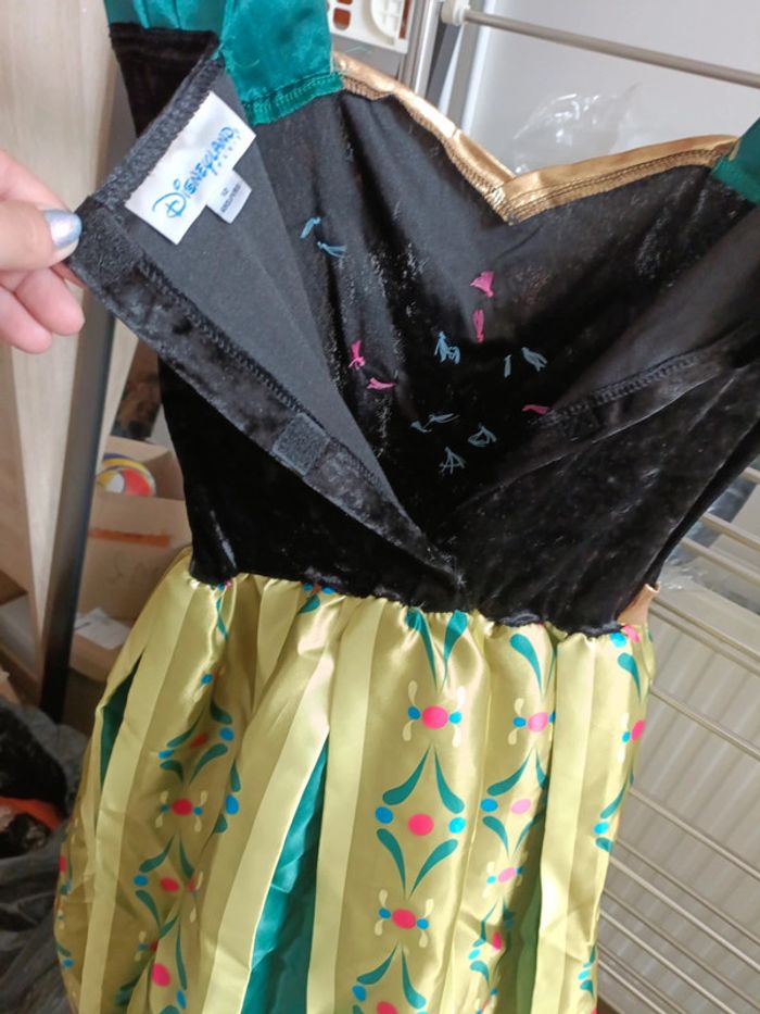 Robe déguisement Anna reine des neiges Disneyland Paris 12 ans - photo numéro 7