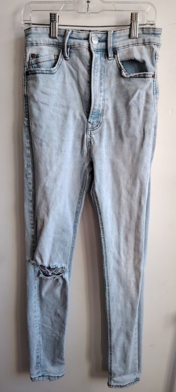 Jean bleu destroy Stradivarius – Taille 36