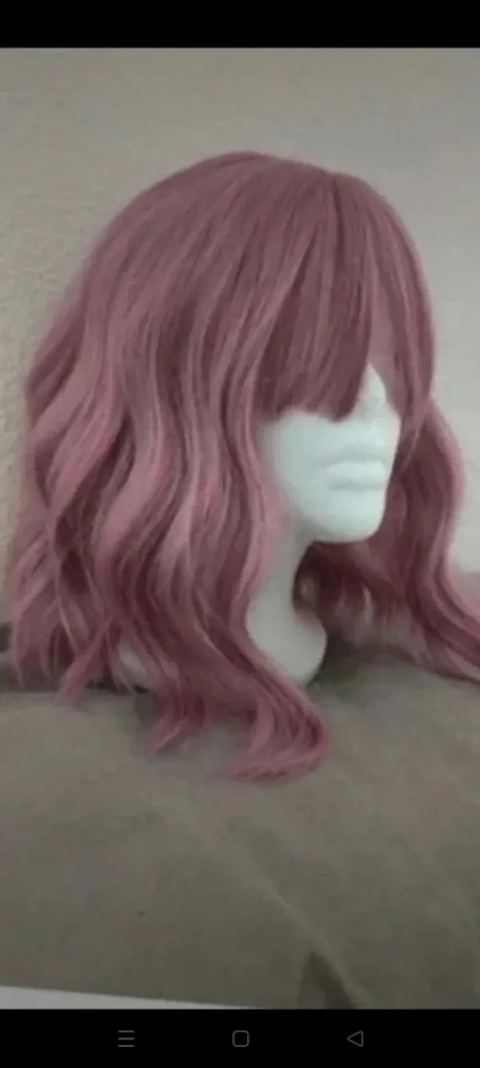 Perruque Naturelle Rose Pastel Tendance 30€ - photo numéro 11