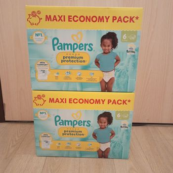 Pampers premium protection taille 6 (140 couches)