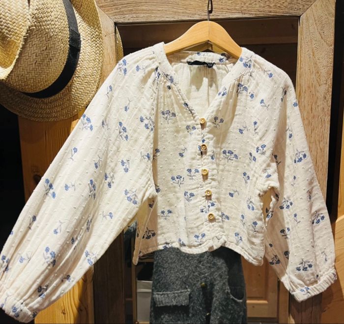 Chemisier fille Monoprix en Gaz de coton Taille 5 ans - photo numéro 10