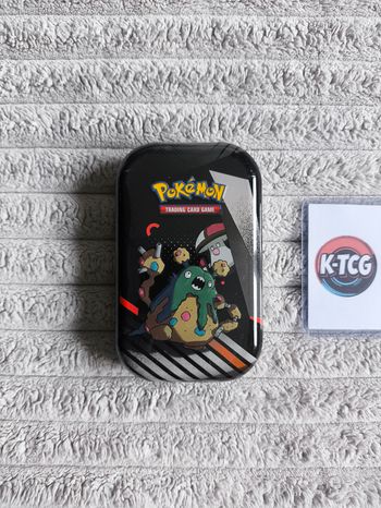 Pokébox Mini Tin EV10.5 Miasmax & Gaulet – Foudre Noire & Flamme Blanche – Pokémon Unys