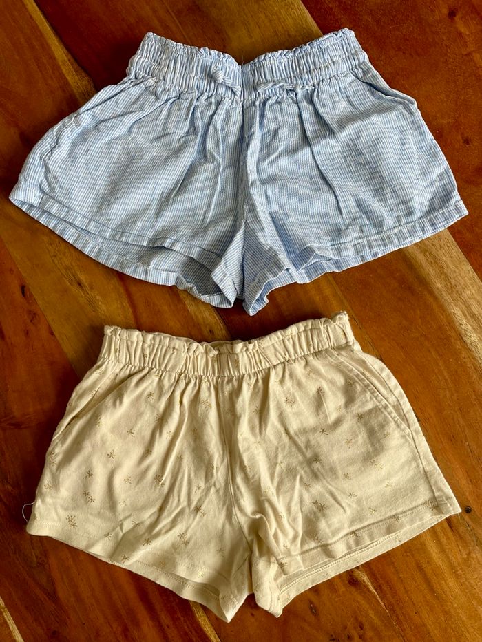 Lot 1 pantalon et 2 shorts fille 4 ans - photo numéro 7
