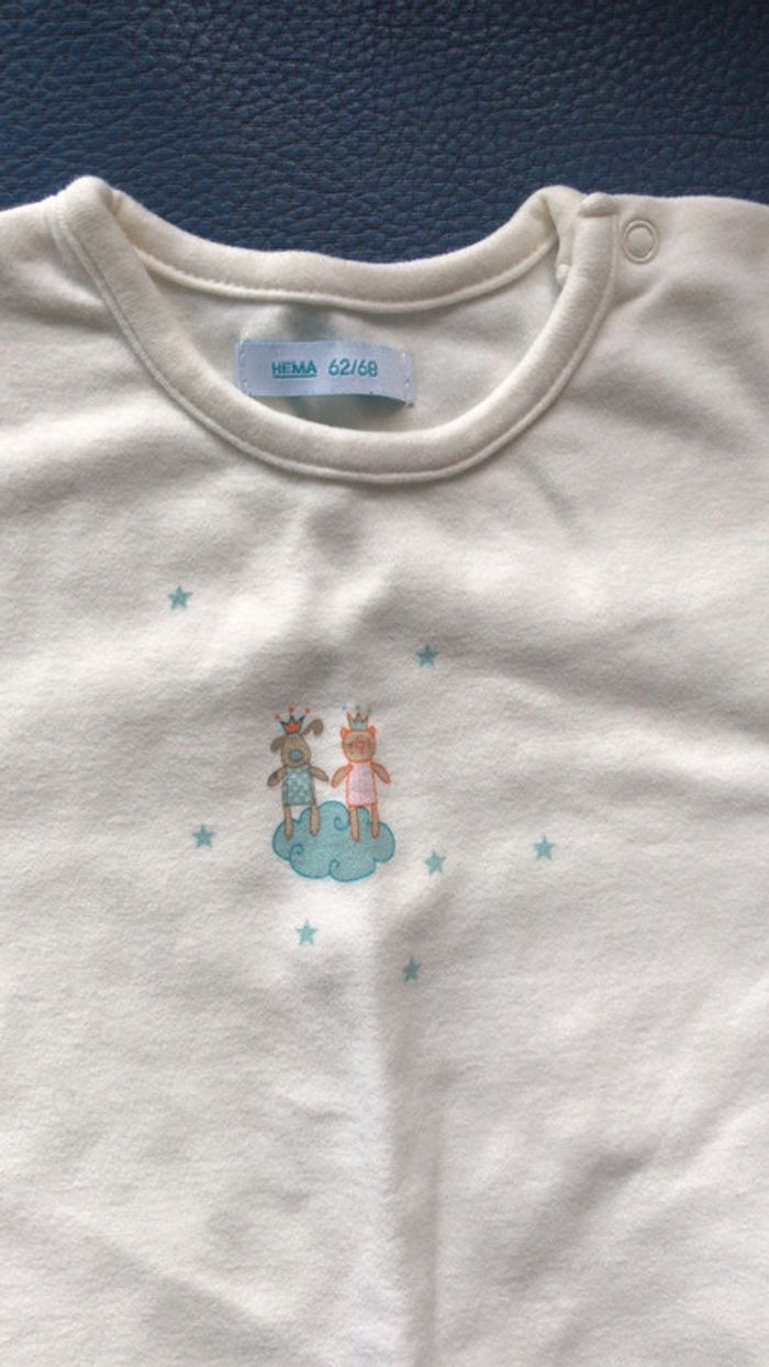 Hema pyjama 62/68 cm - photo numéro 2