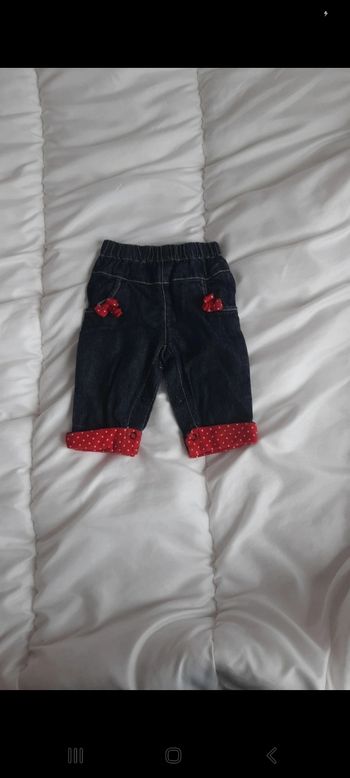 Jean bébé fille 3 mois