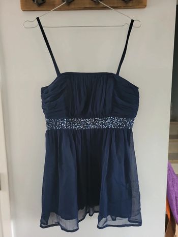 Camaïeu bustier marine Taille 38 M