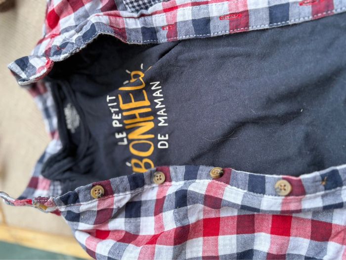 Ensemble 3 pièces garçon taille 9 mois (comme neuf) - photo numéro 6