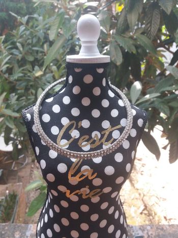 collier ras de cou strass 😍