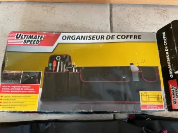 Organiseur de coffre jamais utilisé